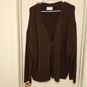 Old Navy Maroon Cardigan XXL Very Soft